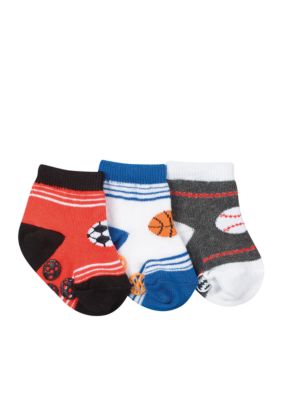 Nursery Rhyme 3 Pk Sporty Booties