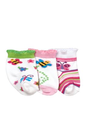 Nursery Rhyme 3Pk Busy Bee Sock Set