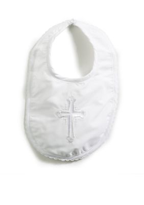 Elegant Baby Christening Bib