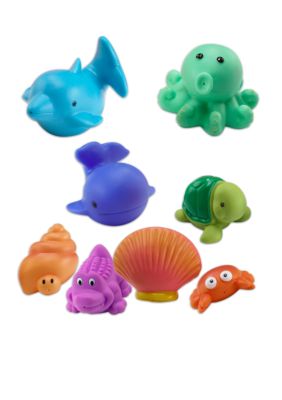 Elegant Baby Sea Animal Squirtie Toy