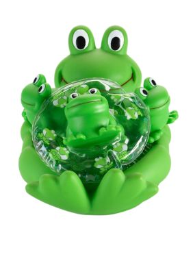 Elegant Baby Frog Bath Set