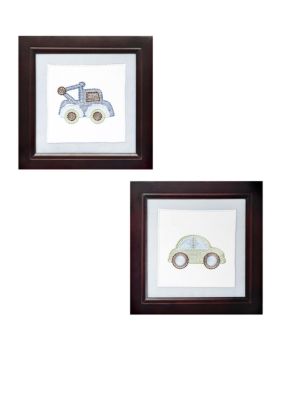 Carter's Mosaic Transport Wall Art Set