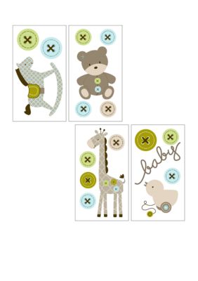 Carter's Toyland Wall Decals Set