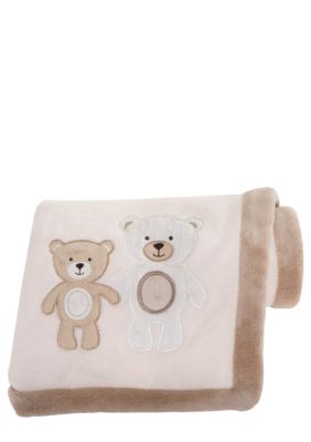 Carter's Baby Bear Embroidered Blanket
