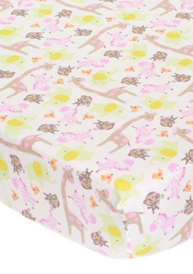 Carter's Jungle Jill Fitted Sheet