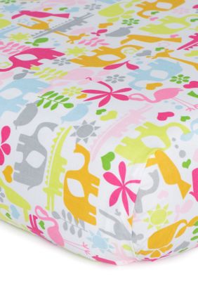 Carter's Safari Brights Fitted Sheet