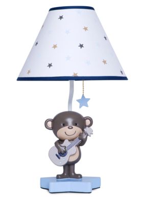 Carter's Monkey Rockstar Lamp Base & Shade