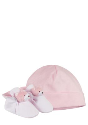 Nursery Rhyme Bootie & Hat Set