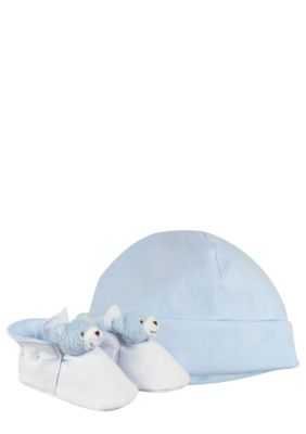 Nursery Rhyme Bootie & Hat Set