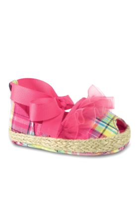 Nursery Rhyme Plaid Espadrille
