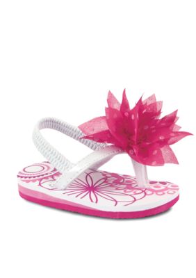 Nursery Rhyme Polka Dot Patent Thong Sandal