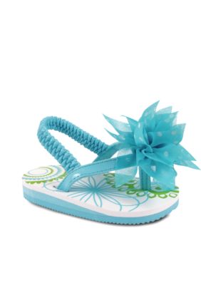 Nursery Rhyme Polka Dot Patent Thong Sandal