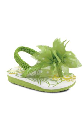 Nursery Rhyme Polka Dot Patent Thong Sandal