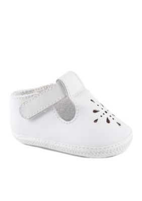 Nursery Rhyme White T-Strap Infants