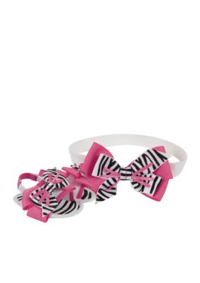 Nursery Rhyme Headband and  Sandal Set