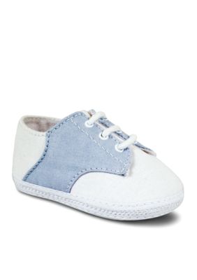 Nursery Rhyme White Saddle Oxford Infants