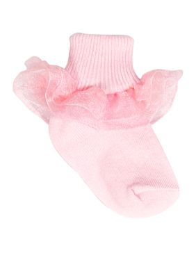 Nursery Rhyme&reg; Pink Bootie Sock Infants