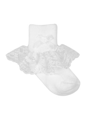 White Lace Sock Infants