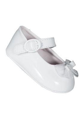 Nursery Rhyme White Patent Skimmer Infants
