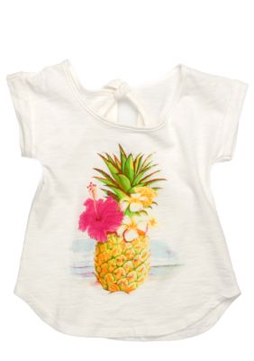 Lucky Brand Pineapple Tee Toddler Girls