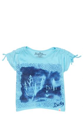 Lucky Brand Seashell Tee Toddler Girls
