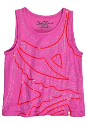 Lucky Brand Embellished Geographic Art Tank Toddler Girls