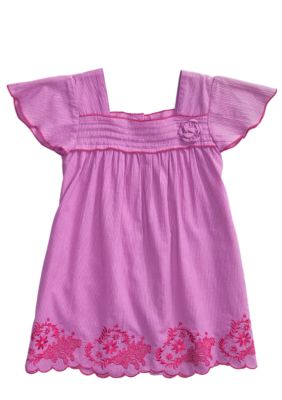 Lucky Brand Lotus Scallop Dress Toddler Girls