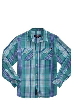 Lucky Brand Nijo Woven Plaid Shirt Toddler Boy