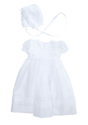 The Children's Hour Organza Christening Dress Set