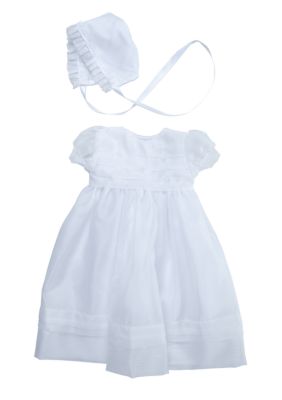 The Children's Hour Organza Christening Dress Set