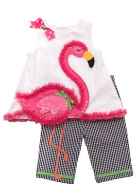 Rare Editions Flamingo Set Toddler Girl