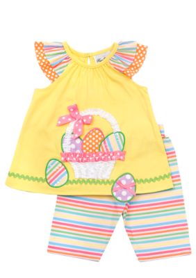 Rare Editions Easter Eggs Set Toddler Girls