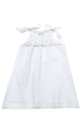Rare Editions Eyelet Dress Toddler Girls