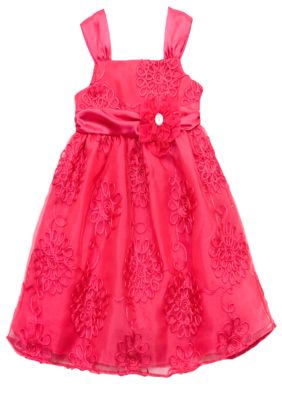 Rare Editions Soutache Dress