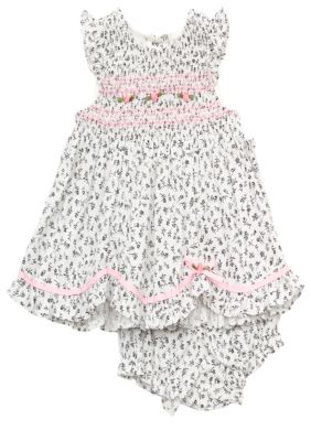 Rare Editions Floral Popover Dress