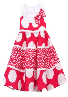 Rare Editions Dot Dress