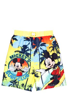 Disney Mickey Mouse Swim Trunk Toddler Boys
