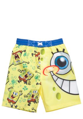 Nintendo Sponge Bob Swim Trunk Toddler Boys