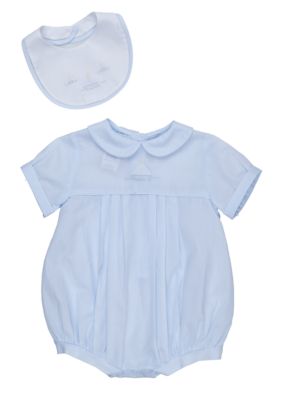 Petit Ami Sailboat Creeper With Bib