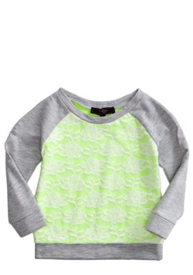 Jessica Simpson Tissue Fleece Sweatshirt Toddler Girls