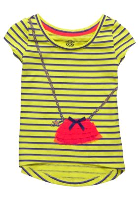 Jessica Simpson Flutter Purse Tee Toddler Girls