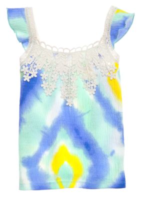 Jessica Simpson Tiwi Tie Dye Top Toddler Girls