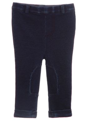 Hartstrings Faux Denim Stretch Knit Pant