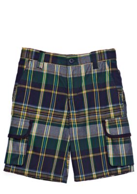 Kitestrings Plaid Short Toddler Boys