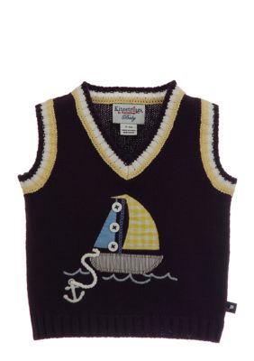 Kitestrings Sailboat Sweater Vest