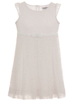 Hartstrings Lace Dress Toddler Girls