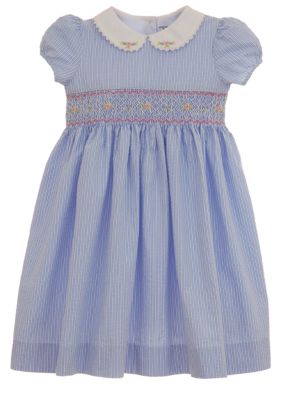 Hartstrings Smock Dress Toddler Girls