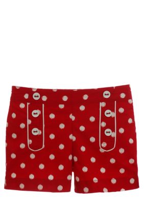 Hartstrings Polka Dot Shorts Toddler Girls