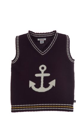 Kitestrings Anchor Sweater Vest Toddler Boys