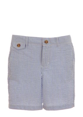 Kitestrings Seersucker Flat Front Short Toddler Boys